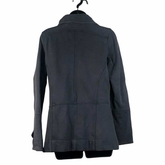 Hurley Sweatshirt Shacket Size Small, Dusty Blue Gray - Picture 2 of 11